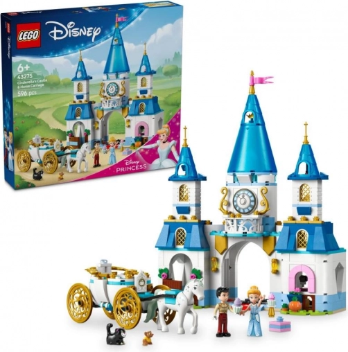LEGO Disney château de Cendrillon avec carrosse