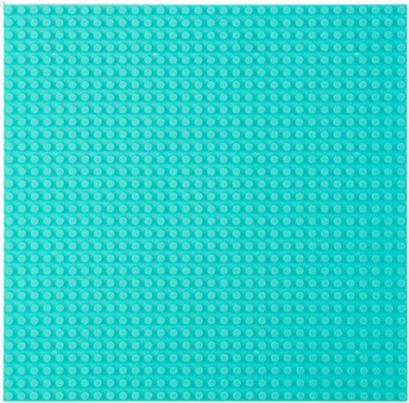 Plaque de construction pour briques bleu clair 40x40 cm
