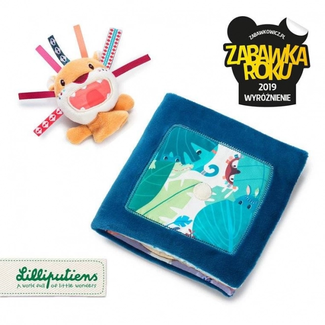 Lilliputiens - Livre avec mini marionnette Lew Jack 9 m+