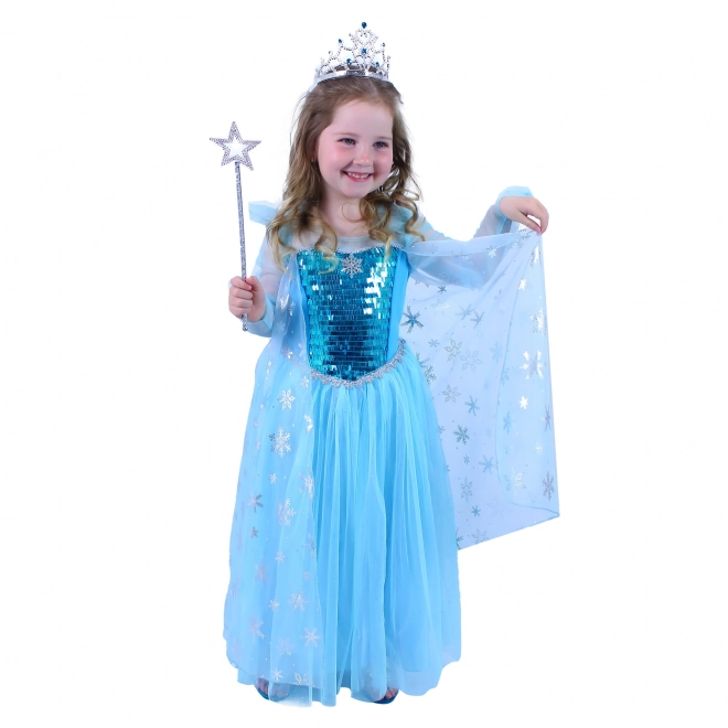 Costume de princesse des neiges (M) pour enfants