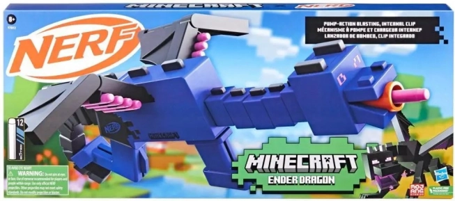 Lanceur Nerf Minecraft Ender Dragon
