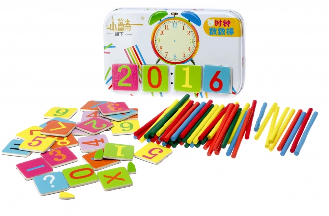 Ensemble Montessori pour l'apprentissage de l'heure