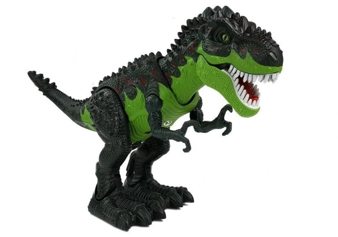 Batterie Dinosaure pondant des œufs Feu ardent Vapeur Verte
