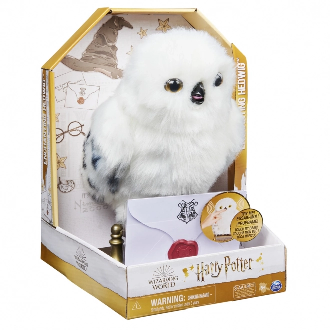 Harry Potter chouette interactive Hedwige