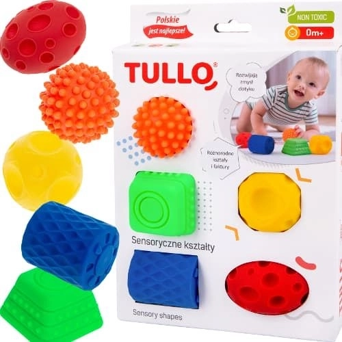 Formes sensorielles 5 pièces - Tullo
