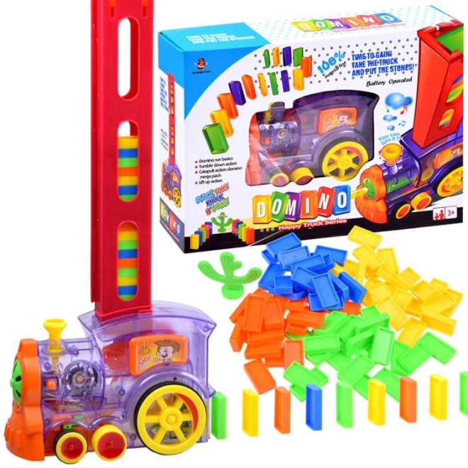Domino locomotive ensemble de construction