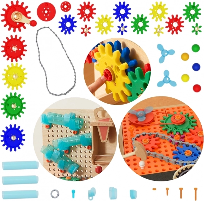 Masterkidz Set d’accessoires pour établi STEM 111 pièces