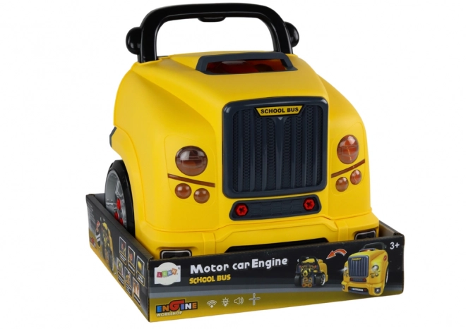 DIY Atelier automobile ensemble mécanique scolaire Bus