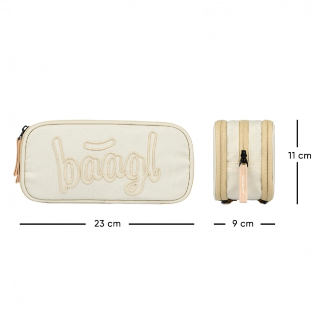 Trousse étudiante Beige