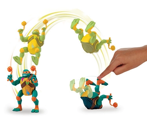Figurines d'Action Tortues Ninja avec Effets Sonores