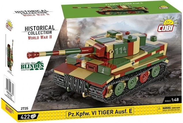 Maquette de char Pz.Kpfw. VI Tiger Ausf. E 1:48