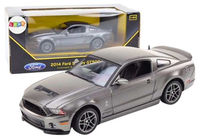Ford Shelby GT500 à l'échelle 1:24 Unité motrice argentée