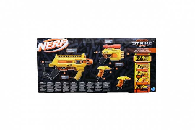 Nerf Alpha Strike 4 blasters et flèches