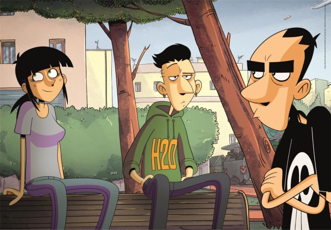 Puzzle CLEMENTONI Netflix : Ce monde ne m’aura pas (Zerocalcare III) 1000 pièces