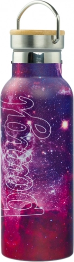 Bouteille isotherme avec bouchon en bambou Galaxy 500 ml