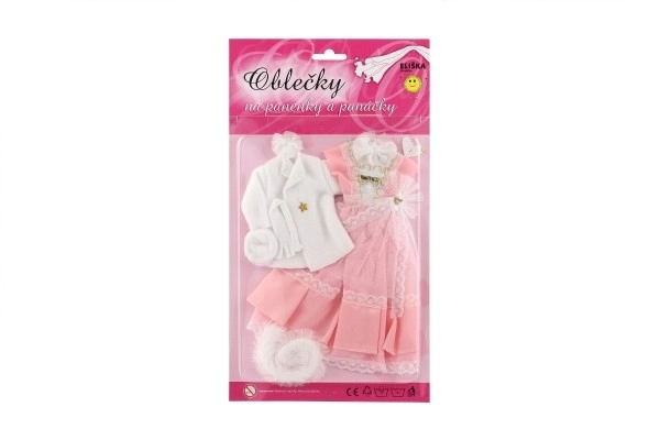 Vêtements avec accessoires pour poupées 2 pièces