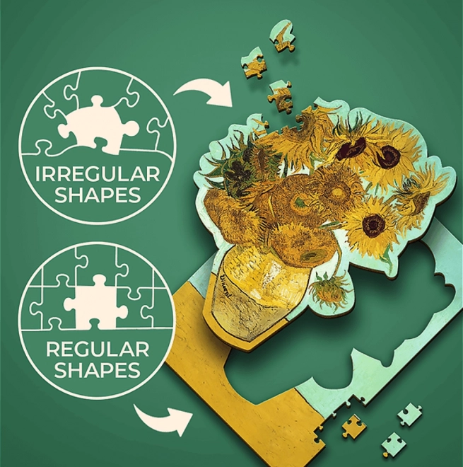 Puzzle en bois TrefL Vincent van Gogh - Tournesols
