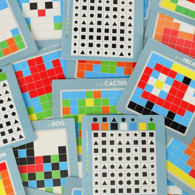 Puzzle logique créatif mosaïque de 175 pièces
