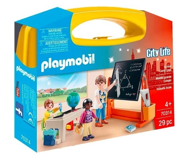 City Life 70314 Boîte d'école avec figurines