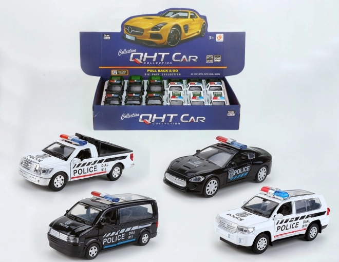 Voiture de police à remontoir