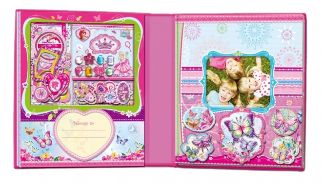 Journal avec décorations Papillons