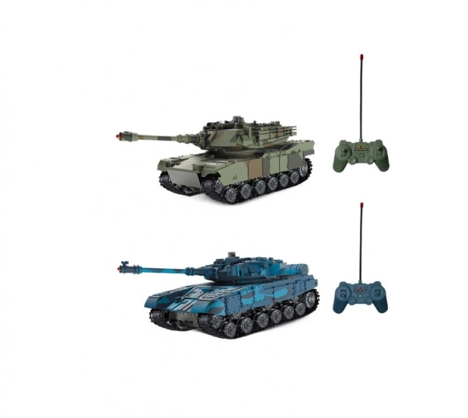 Char RC avec système infrarouge