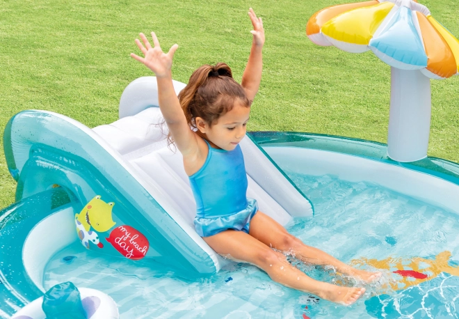 Toboggan gonflable