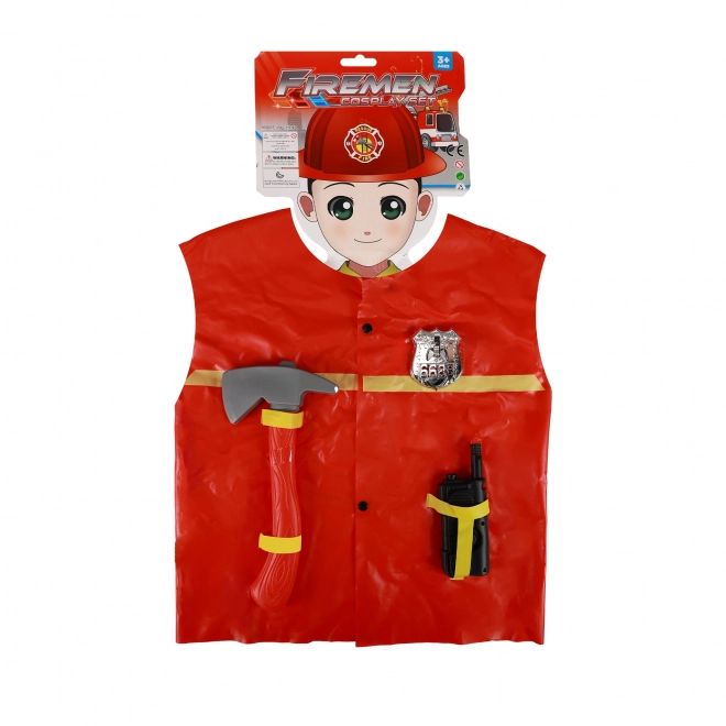 Gilet de pompier pour enfants avec accessoires