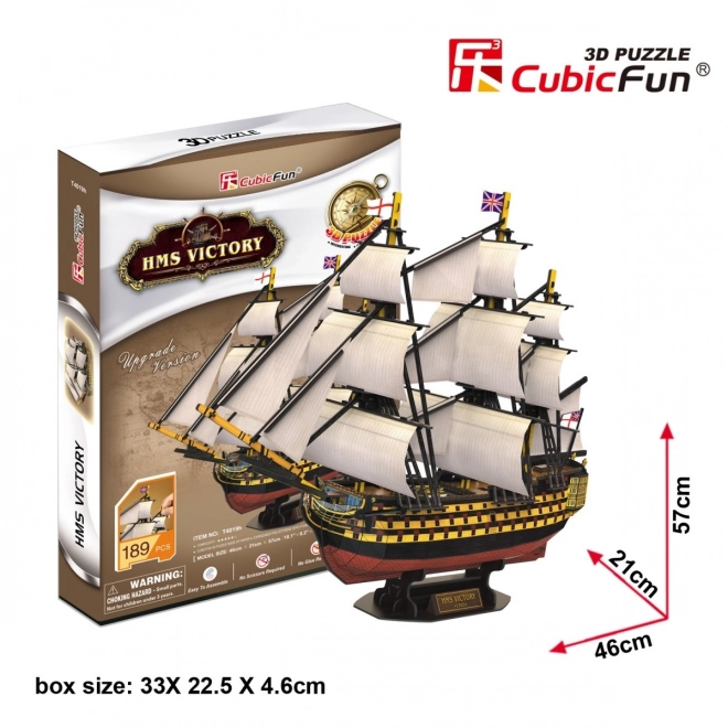 Puzzle 3D voilier HMS Victory