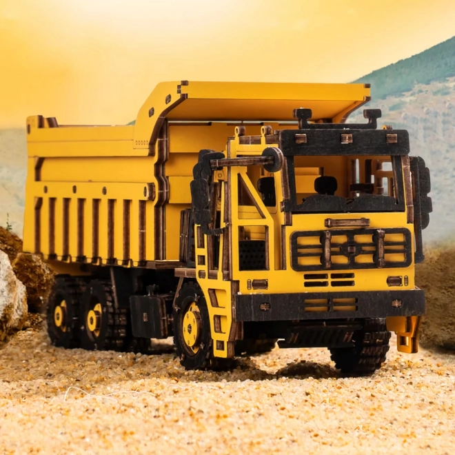 Puzzle 3D en bois RoboTime - Camion de transport