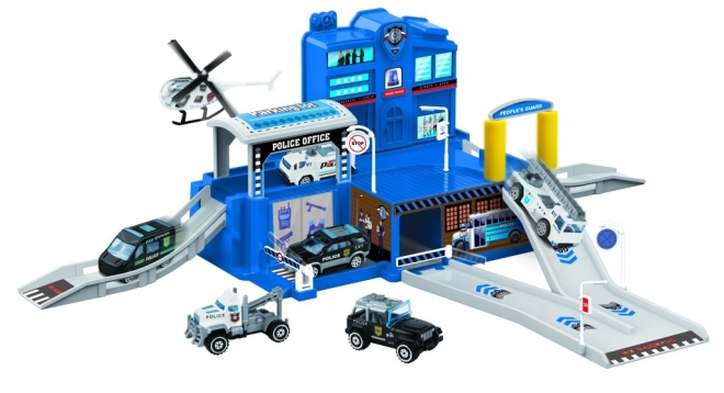 Ensemble de jeu station de police