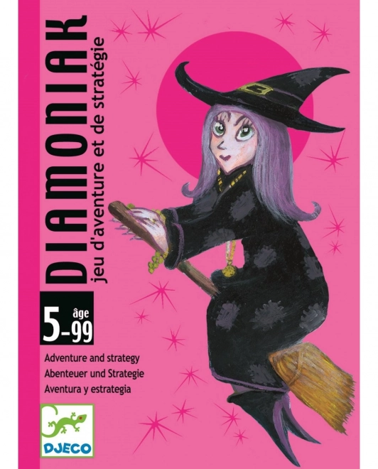 Jeu de cartes de sorcières DJECO