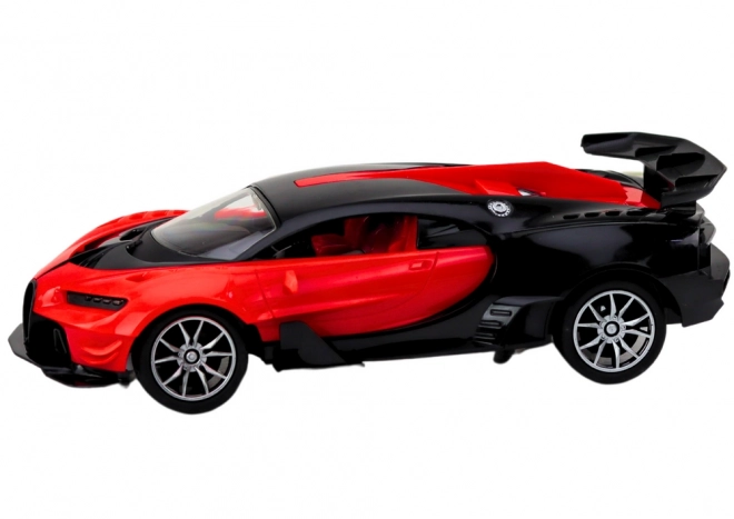 Voiture de sport télécommandée rouge 1:16 RC auto