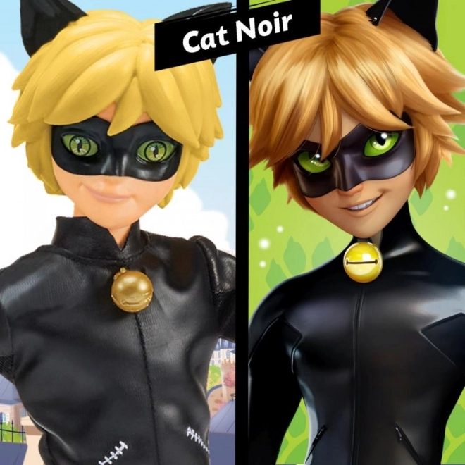 Miraculous : Poupée Chat Noir avec accessoires