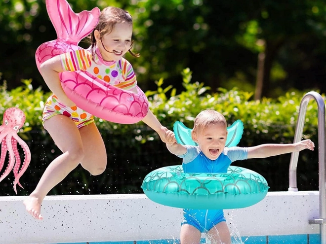 Cercle gonflable pour enfants avec nageoire 60 cm