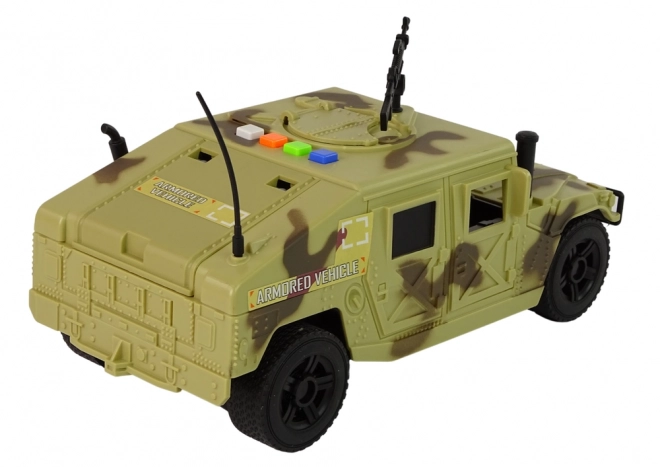 Véhicule Militaire Automatique Traction Friction Bright Moro