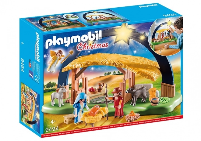 Playmobil Crèche de Noël illuminée