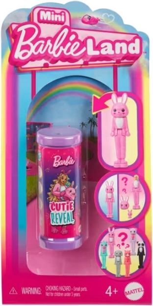 Barbie Mini Barbieland Cutie Reveal Poupée et Animal