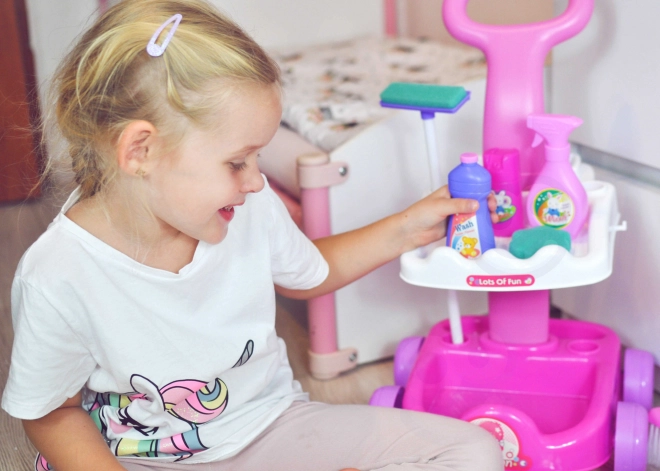 Ensemble de nettoyage avec aspirateur Woopie