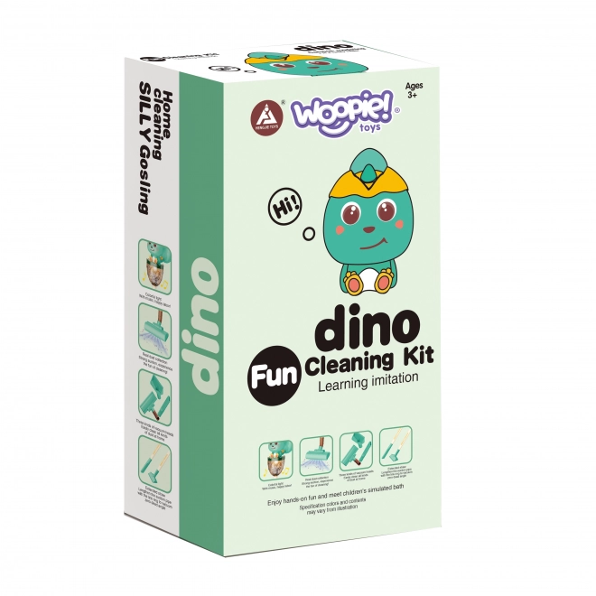 Woopie Aspirateur Interactif Dino 3en1 Lumière Son