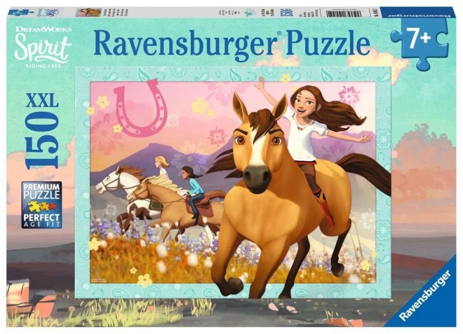Puzzle Ravensburger Spirit: Liberté au vent XXL 150 pièces
