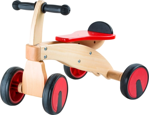 Draisienne en bois Coureur Rouge