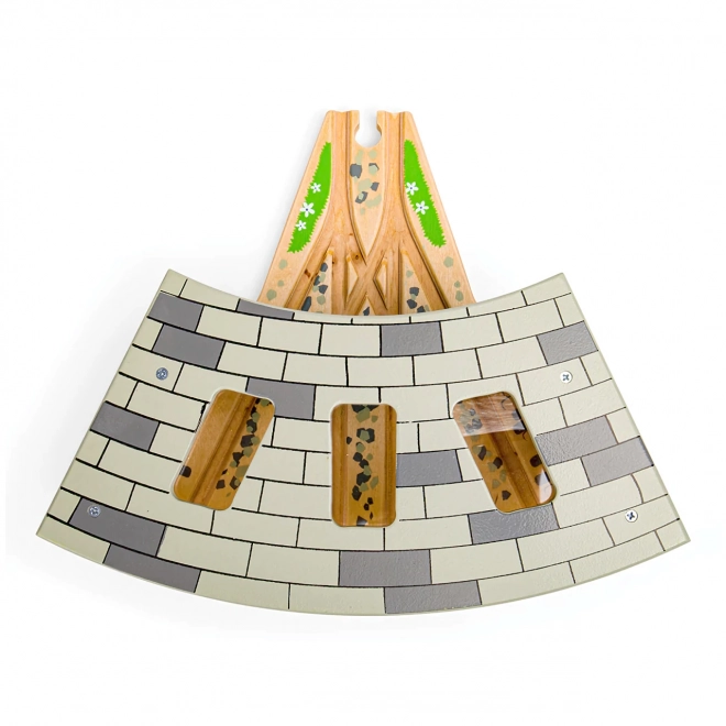 Dépôt triple Bigjigs Rail avec portes