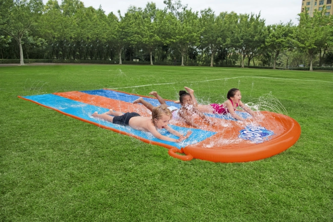 Toboggan aquatique trois voies 4,88 m