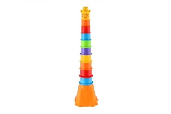 gobelets empilables girafe