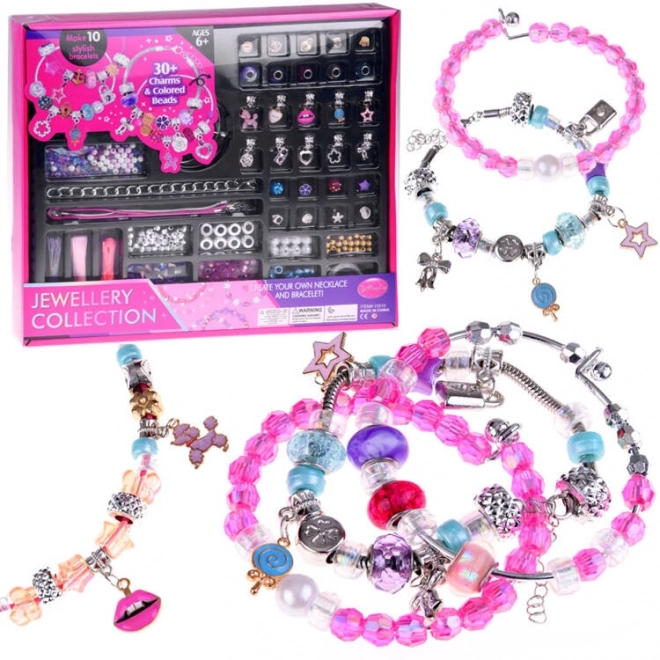 Ensemble de pendentifs et perles pour bracelets