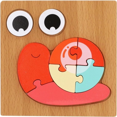 Puzzle en bois Animaux mixte d'espèces