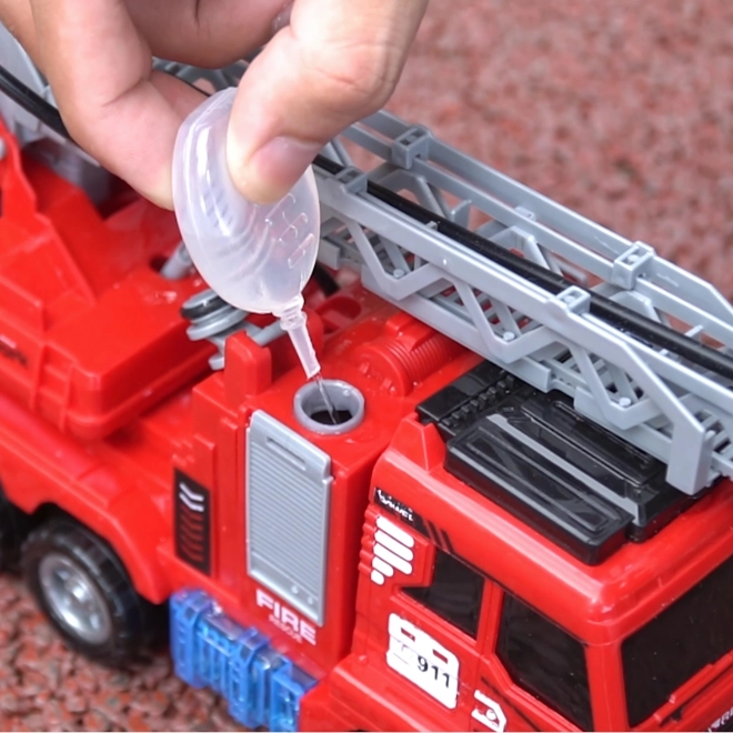 Camion de Pompiers Interactif avec Échelle Mobile