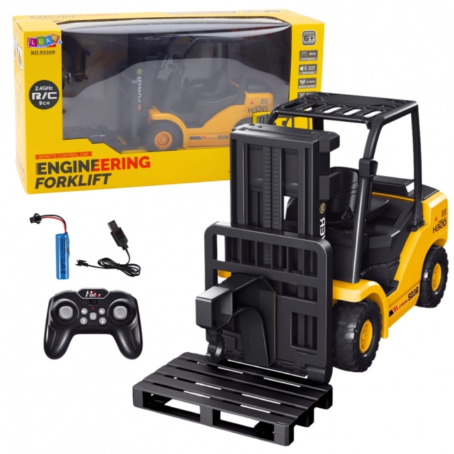 Chariot RC télécommandé 2.4GHz jaune