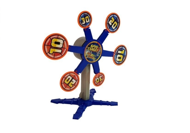 Amusement avec cible rotative